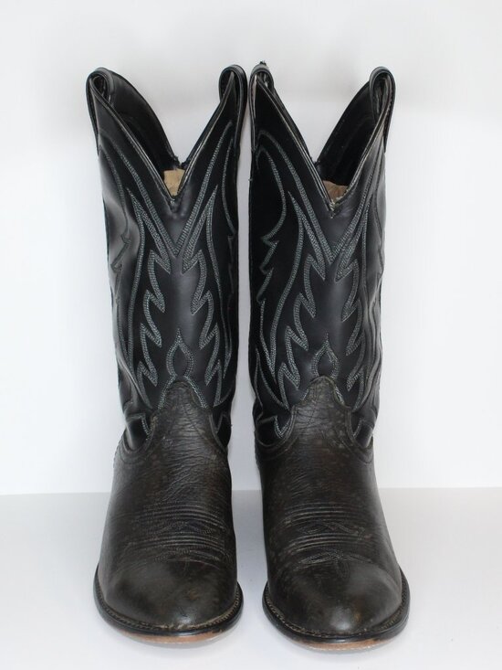Laredo Other - Laredo Black Leather Cowboy Boots (US 9.5 EE)